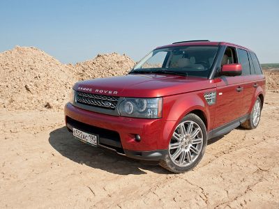 Range Rover Sport. Фото Антона Агаркова и Михаила Кульдяева с сайта 